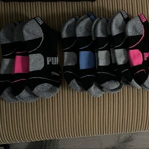 Womens Puma ankle Athletic Socks